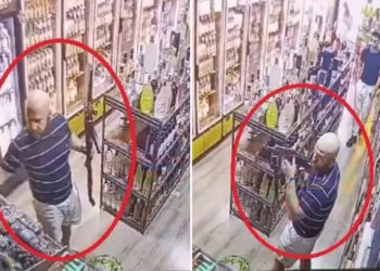 Kalaşnikofla tekel bayisine girip sigara alan şüpheli yakalandı