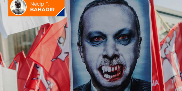 “Kanla beslenen Erdoğan’ın sonu felaket”