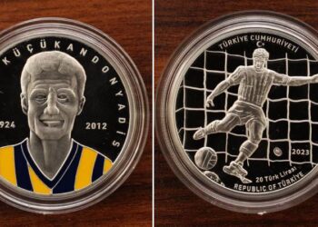 Lefter Küçükandonyadis anısına hatıra para basıldı