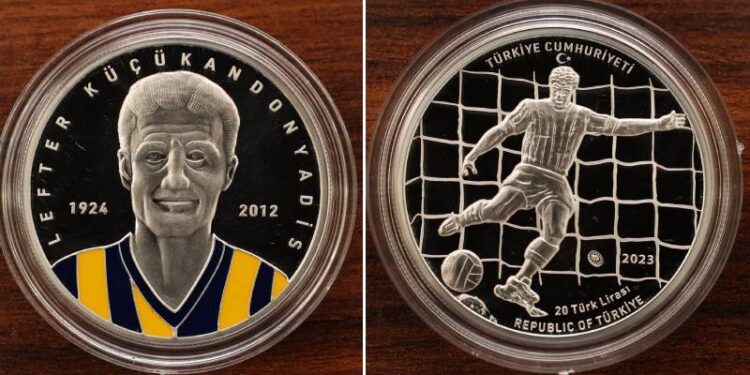 Lefter Küçükandonyadis anısına hatıra para basıldı