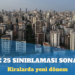 Kira zammında yüzde 25 sınırlaması sona erdi