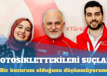 Motosikletteki gençleri suçladı: Bir kusurum olduğunu düşünmüyorum