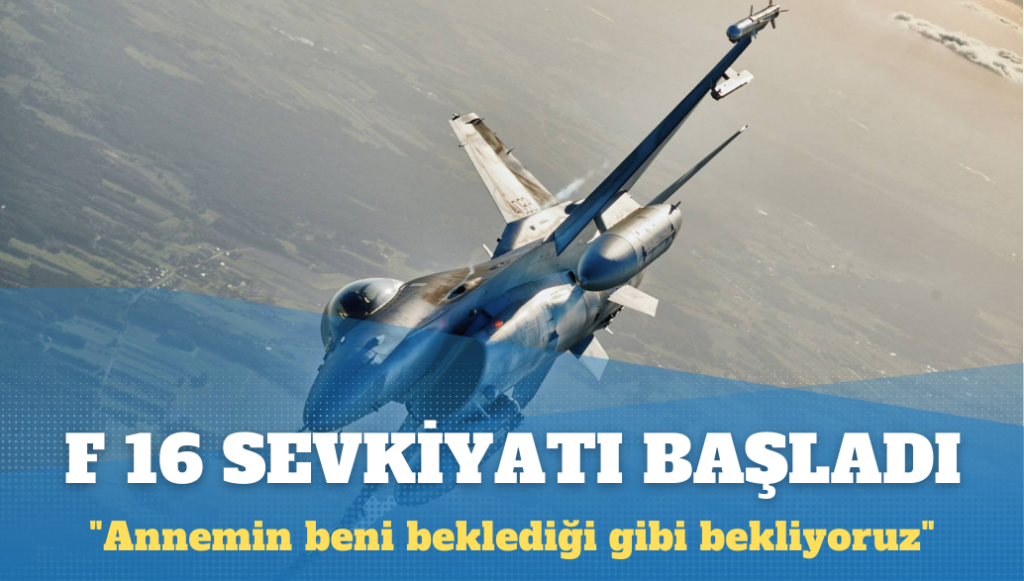 NATO ülkelerinden Ukrayna’ya F-16 sevkiyatı başladı