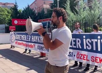 Öğretmenlik Meslek Kanunu'nu protesto eden 25 öğretmen gözaltına altında