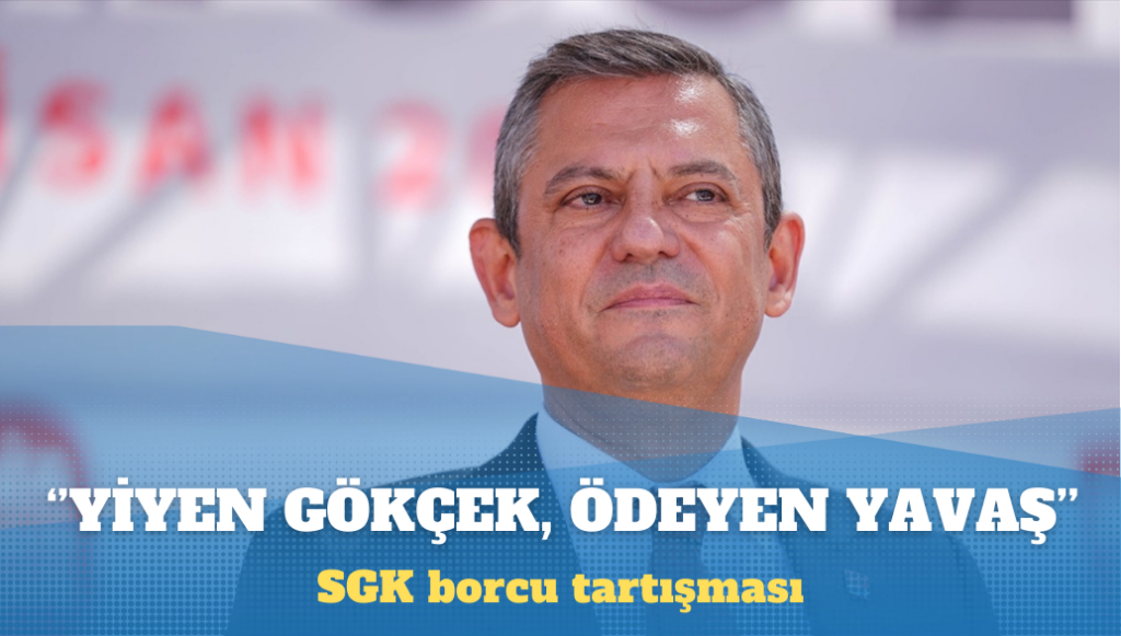 Özgür Özel: ‘Yemeği Melih Gökçek yedi hesabı Mansur Yavaş ödesin’ diyorlar