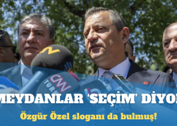 Özgür Özel: Meydanlar ‘seçim’ diye bağırıyor