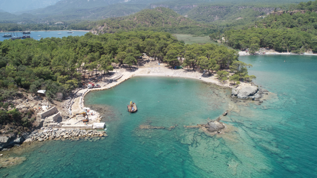 Phaselis Antik Kenti'nde Ziyaretçi Yönetim Planı Oluşturulacak