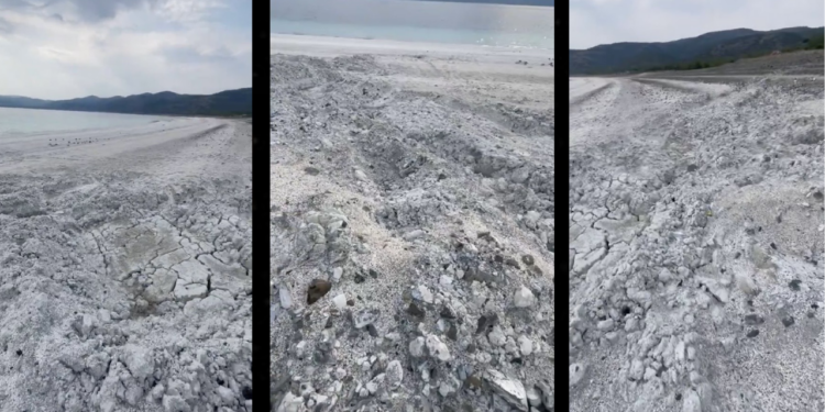 Salda Gölü'nde Kepçe İzleri! Valilik Para Cezası Verdi