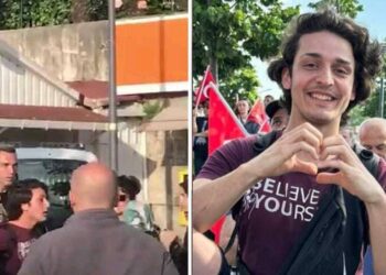 Süleyman Soylu'ya kalp işareti yaptığı için Arslan'ı darp ederek gözaltına alan polis hakkında 1,5 yıla kadar hapis istemi