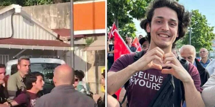 Süleyman Soylu'ya kalp işareti yaptığı için Arslan'ı darp ederek gözaltına alan polis hakkında 1,5 yıla kadar hapis istemi