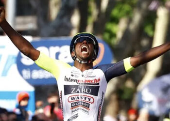 Tour de France'ın 12. etabını Biniam Girmay kazandı