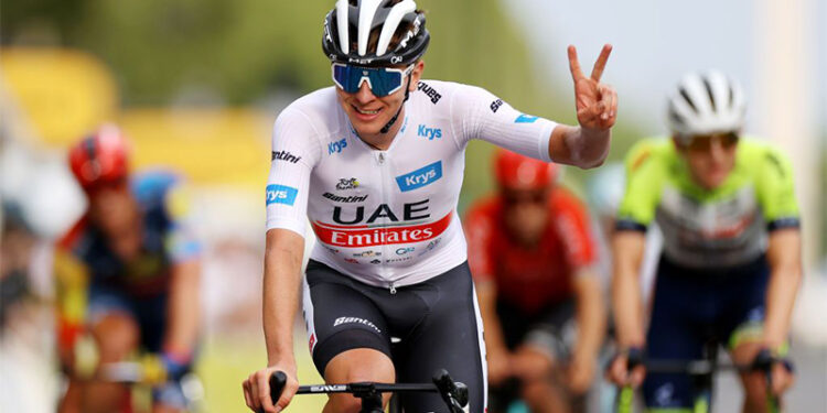 Tour de France'ın 19. etabında kazanan Pogacar oldu