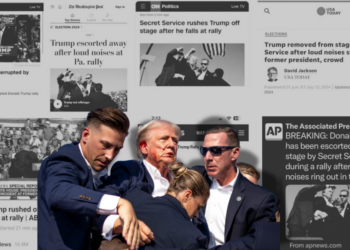 Trump’a suikast haberlerinde Amerikan medyasının tavrı eleştiriliyor: “Düştü”, “Silah sesleri duyulunca kaçtı”