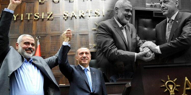 Yıl: 2012! Suikast Sonrası Bu Görüntüler Hatırlandı... Haniye, Erdoğan'la AKP Grup Toplantısı'nda