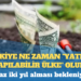 Türkiye ne zaman “yatırım yapılabilir ülke” olur?