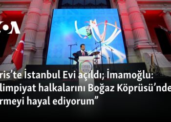 Paris’te İstanbul Evi açıldı; İmamoğlu: “Olimpiyat halkalarını Boğaz Köprüsü’nde görmeyi hayal ediyorum”