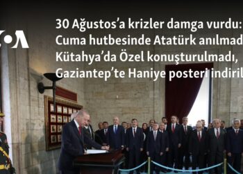 30 Ağustos’a krizler damga vurdu: Cuma hutbesinde Atatürk anılmadı, Kütahya’da Özel konuşturulmadı, Gaziantep’te Haniye posteri indirildi