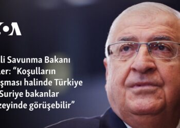Milli Savunma Bakanı Güler: “Koşulların oluşması halinde Türkiye ile Suriye bakanlar düzeyinde görüşebilir”