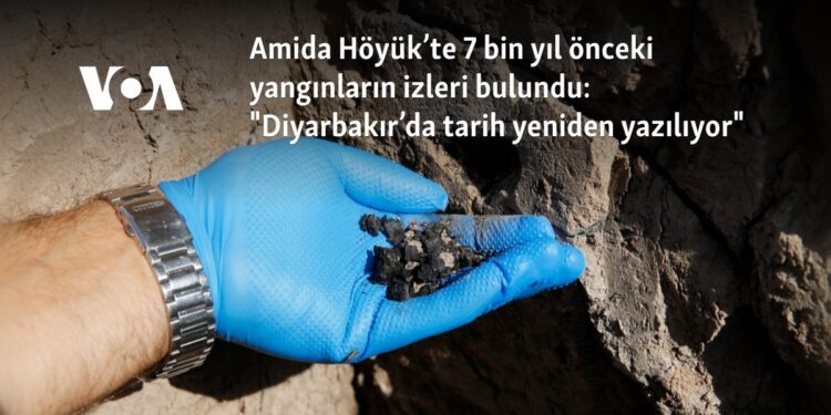 Amida Höyük’te 7 bin yıl önceki yangınların izleri bulundu: “Diyarbakır’da tarih yeniden yazılıyor”