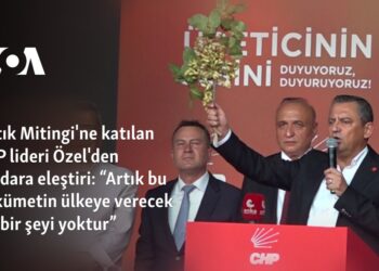 Fıstık Mitingi’ne katılan CHP lideri Özel’den iktidara eleştiri: “Artık bu hükümetin ülkeye verecek hiç bir şeyi yoktur”