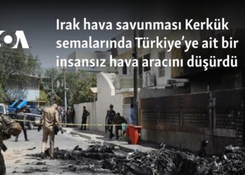Irak hava savunması Kerkük semalarında Türkiye’ye ait bir insansız hava aracını düşürdü