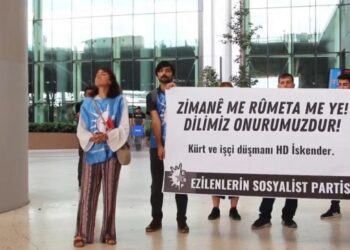 ESP’den Kürtçeyi yasaklayan HD İskender protestosu