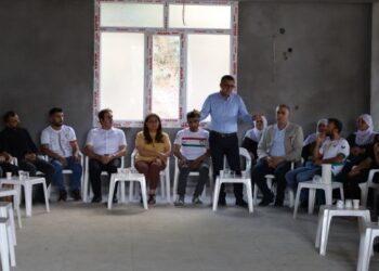 DEM Parti’den saldırıya uğrayan Kürt işçilere ziyaret