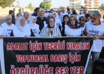 ‘Özgürlüğe ses ver’ eylemi: Adalet için tecridi kıralım