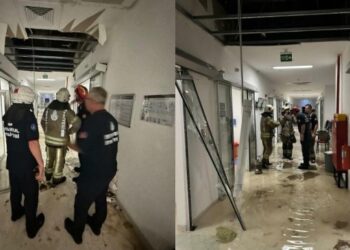 Tavanı çöken hastanede bir bebek öldü