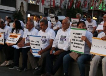 Kayyıma karşı direniş sürüyor: Savaşa karşı ses yükseltelim