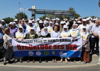 Bakırköy Cezaevi önünde ‘Özgürlüğe ses ver’ eylemi