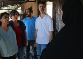 DEM Parti heyetinden İzmir için dayanışma mesajı