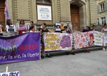 Kadın katliamları Lozan’da protesto edildi