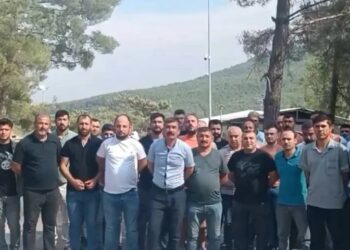 Eylem yapan 70 madenci gözaltına alındı
