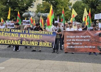 Berlin’de savaşa karşı yürüyüş