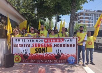 Eğitim Sen Wan Şubesi’nden ‘çifte standart’ protestosu