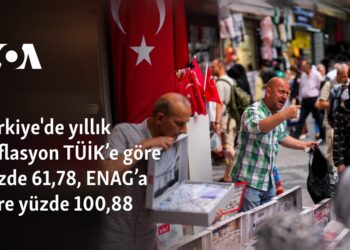 Türkiye’de yıllık enflasyon TÜİK’e göre yüzde 61,78, ENAG’a göre yüzde 100,88