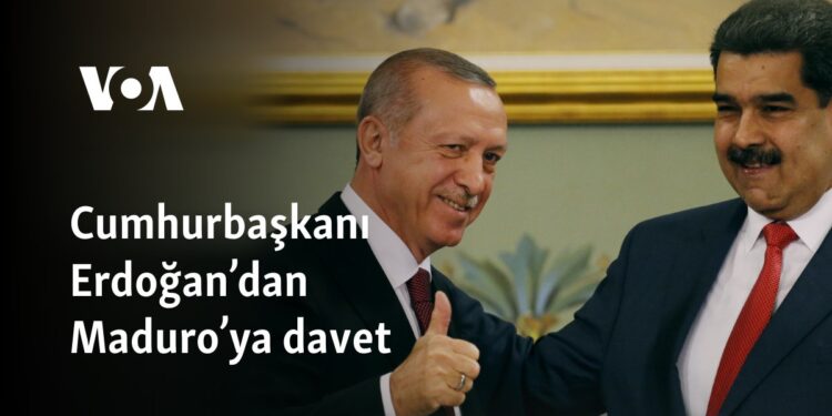Cumhurbaşkanı Erdoğan’dan Maduro’ya davet