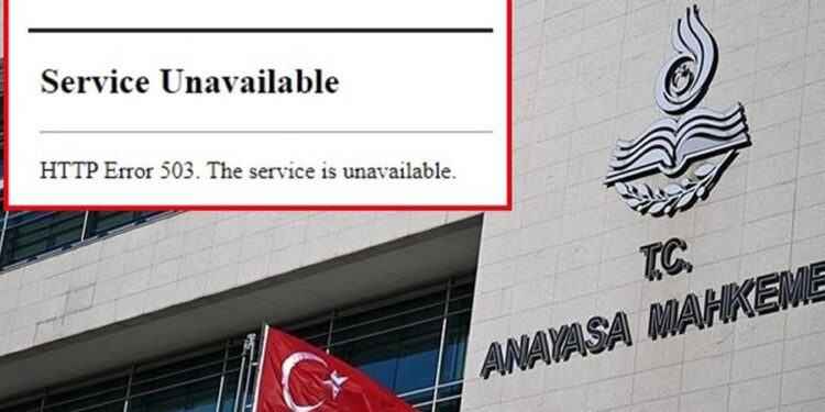 AYM’nin web sitesine erişilemiyor: İletişim Başkanlığı’nın bazı yetkilerini iptal emişti