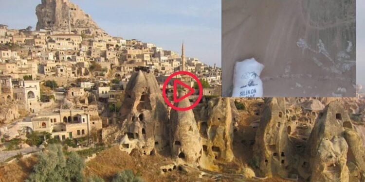 Avanos'taki peribacaları, reklam filmi için tahrip edildi iddiası