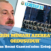 Azerbaycan Resmi Gazetesi’nden Erdoğan’a yanıt: Zaferin mimarı Azerbaycan ordusudur