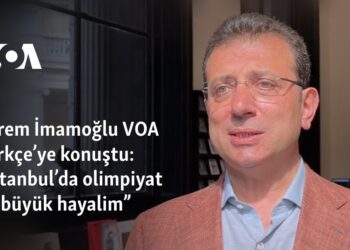 Ekrem İmamoğlu VOA Türkçe’ye konuştu: “İstanbul’da olimpiyat en büyük hayalim”