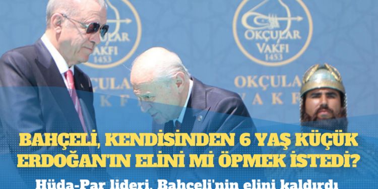 Bahçeli, kendisinden 6 yaş küçük Erdoğan’ın elini mi öpmek istedi?