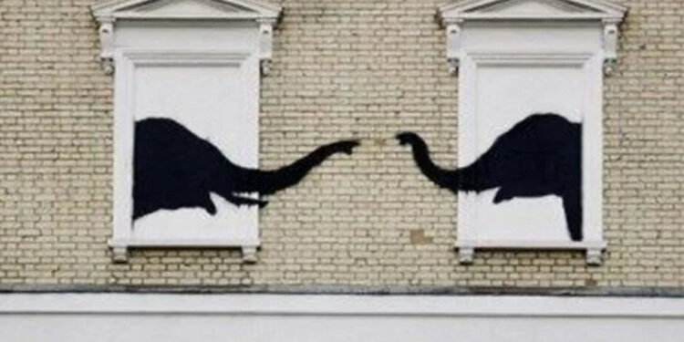 Banksy'den 24 Saat İçinde İkinci Eser