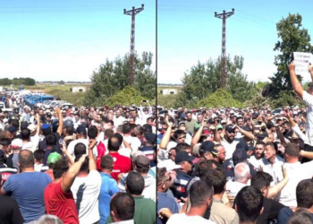 Çiftçiler sokağa indi, ürünler tarlada kaldı