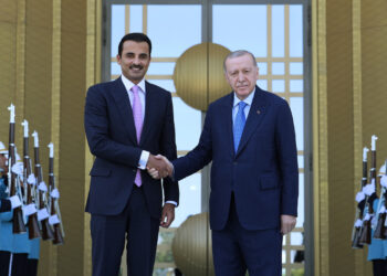 Cumhurbaşkanı Erdoğan, Katar Emiri Al Sani ile Görüştü