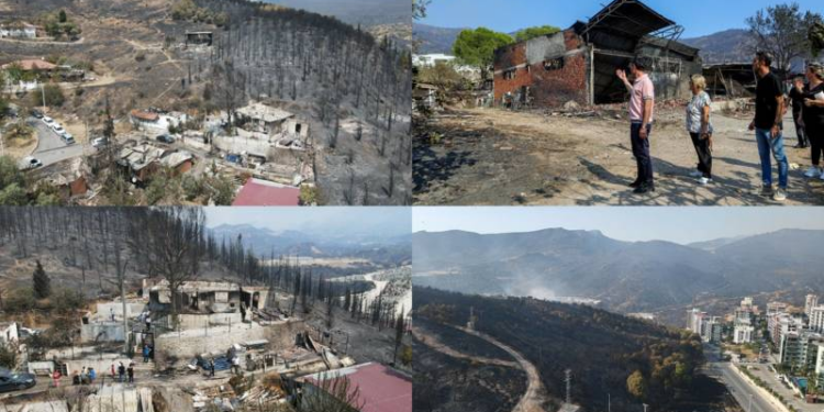 Evi yanan komşularımızın evleri için elimizden geleni yapacağız