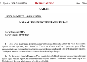 Gasp durmuyor; ‘iltisak’ kılıfıyla 39 kişi ve 19 derneğin mal varlıkları donduruldu