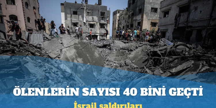 Gazze Sağlık Bakanlığı: İsrail saldırılarında ölenlerin sayısı 40 bini geçti