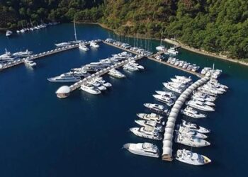 Göcek MarinTurk marinalarına mavi bayrak